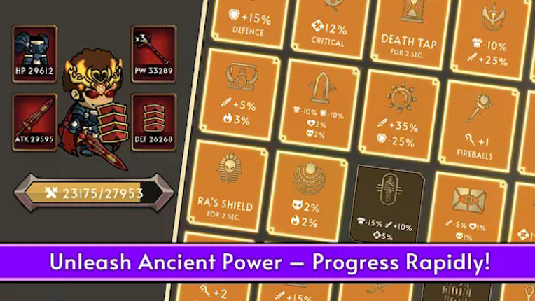 Knight Hero 2 Revenge idle RPG screenshot