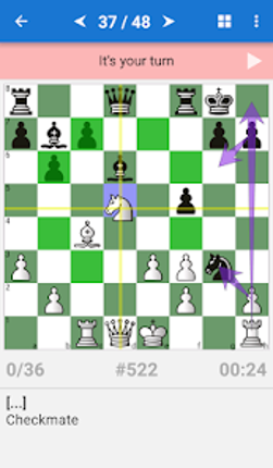 Chess Tactics Art (1600-1800) Image