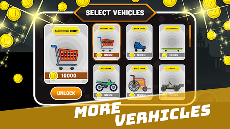 Ragdoll Dismount: Stickman Fly screenshot