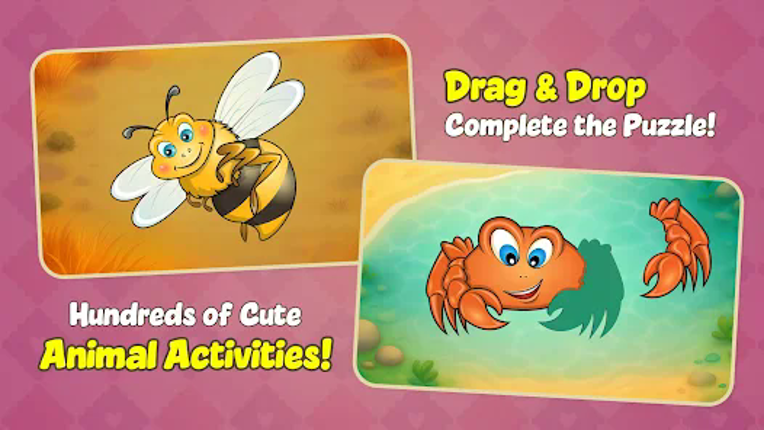 Puzzle for kids - Animal games Image