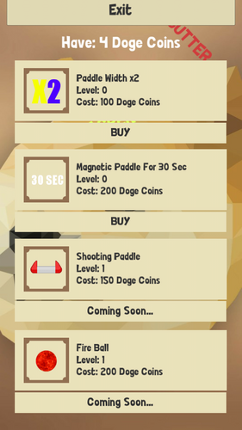 Doge Brick Breaker screenshot