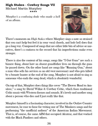 The Quarterly Review of Contemporary Country Volume 1 Issue 2 screenshot