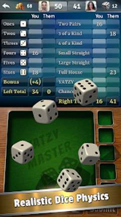 Yatzy Dice Master screenshot