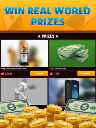 Gin Rummy Gold - Win Prizes! screenshot