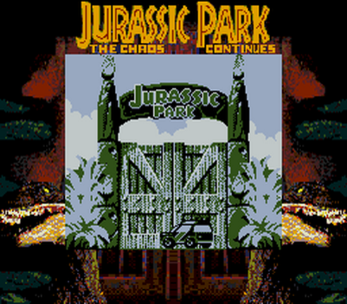 Jurassic Park Part 2 – The Chaos Continues (ジュラシック・パーク) SGB Enhanced (Super Game Boy) screenshot