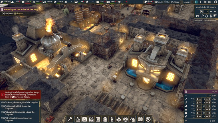 King of the Dwarves: Underground City Builder screenshot