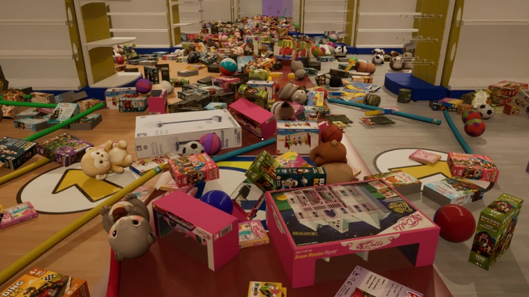 Mess in the Toy Shop Image