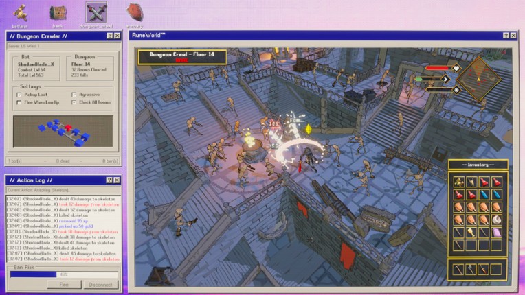 MMO Botfarm Simulator Image