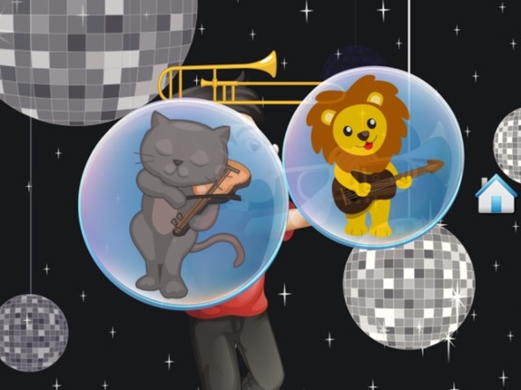 Music Bubbles for Toddlers and Kids : Musical Instruments and sounds ! FREE screenshot