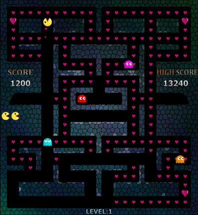 Pac Love - The Maze of Hearts Image