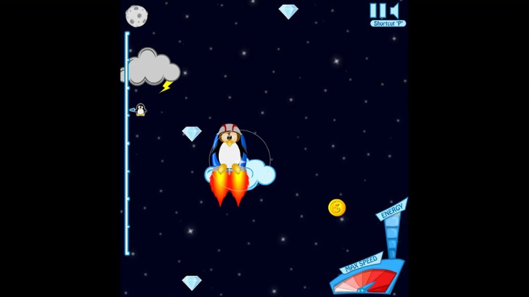 Penguin Rocketeer screenshot