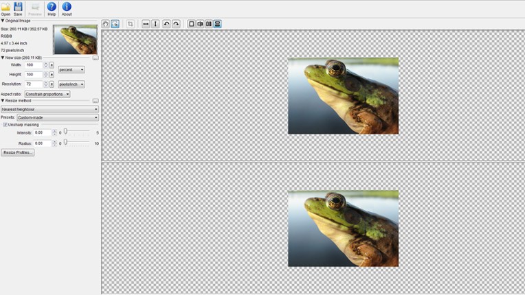PhotoZoom Classic 6 screenshot