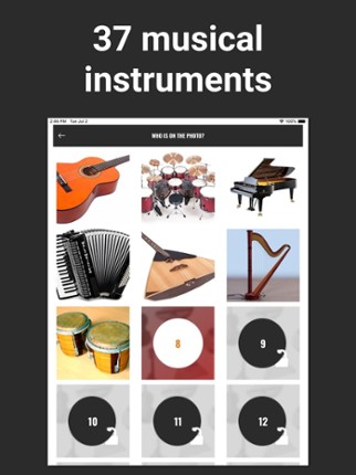 Quiz: Musical Instruments screenshot