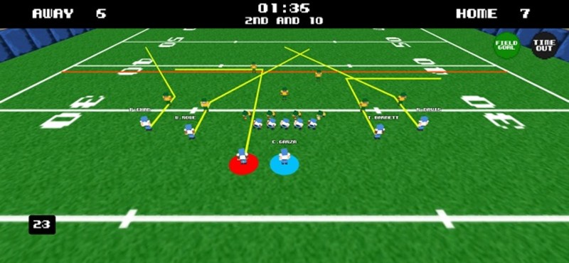 Retro Football 3D screenshot