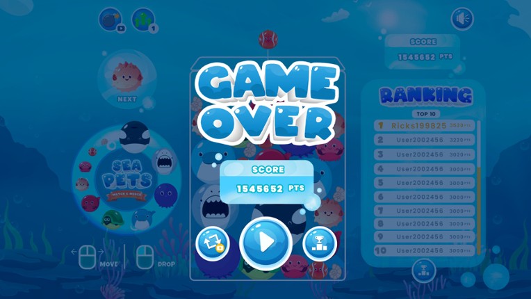 Sea Pets: Match & Merge screenshot