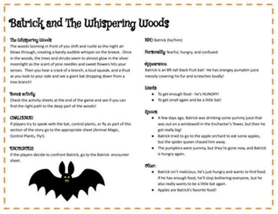 Skellian: A Land of Tricks and Treats, a Halloween TTRPG setting for kids Image