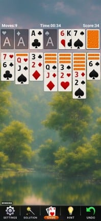 Solitaire Klondike 777 screenshot