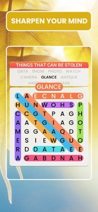 Word Serene Search Image