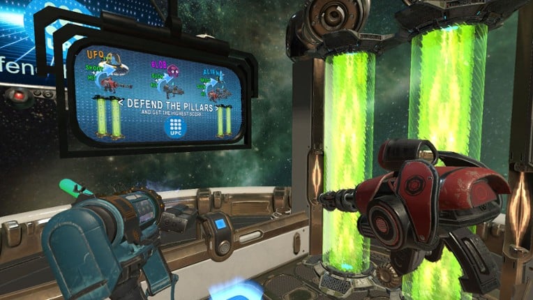Aliens Attack VR screenshot