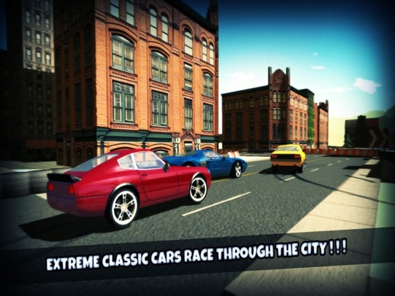 Classic Cars Simulator 3d 2015 : Old Cars sim with extream speeding and city racing screenshot