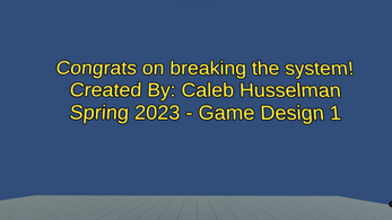 Escape - Game Design 1 Midterm Image
