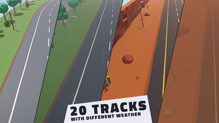 Polygon Drift: Traffic Racing screenshot