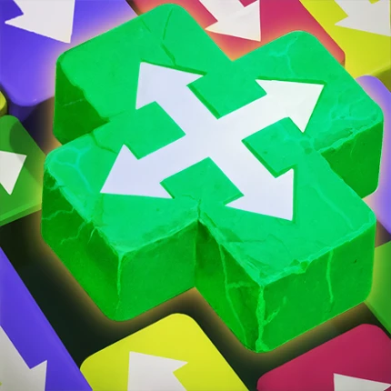Color Blocks 3D: Slide Puzzle Image