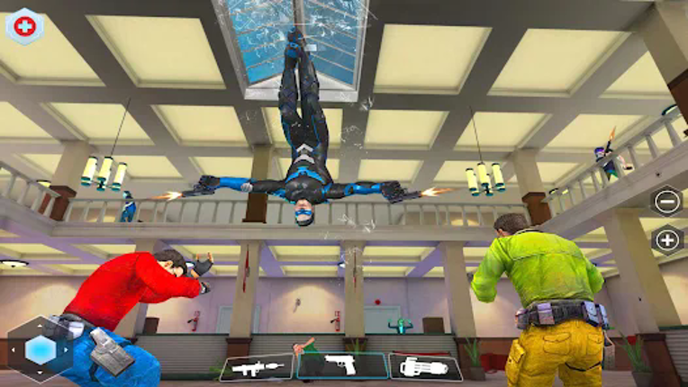 Super Rope: Flying Hero Game screenshot