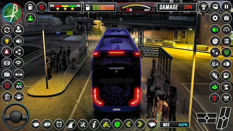 Bus Driving Coach Bus Sim 3D screenshot