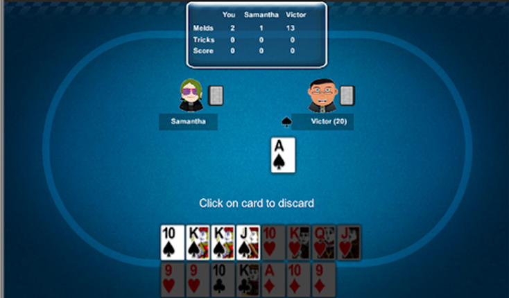 Cutthroat Pinochle screenshot