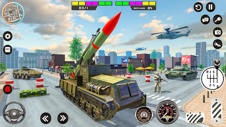 Rocket Attack Missile Truck 3d screenshot