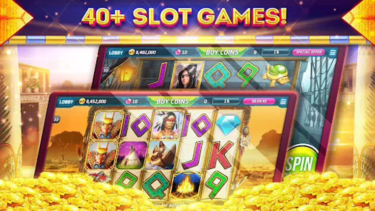 Pharaohs of Egypt Slots Casino Image