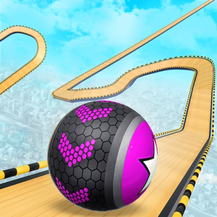 Sky Rolling Ball Run 3D Image
