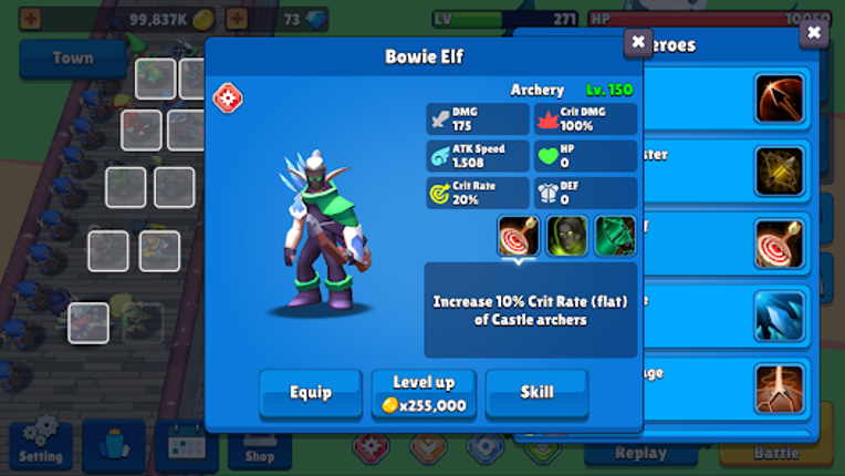 Wall Castle: Tower Defense TD screenshot