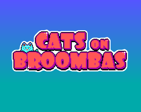 Cats on Broombas Image