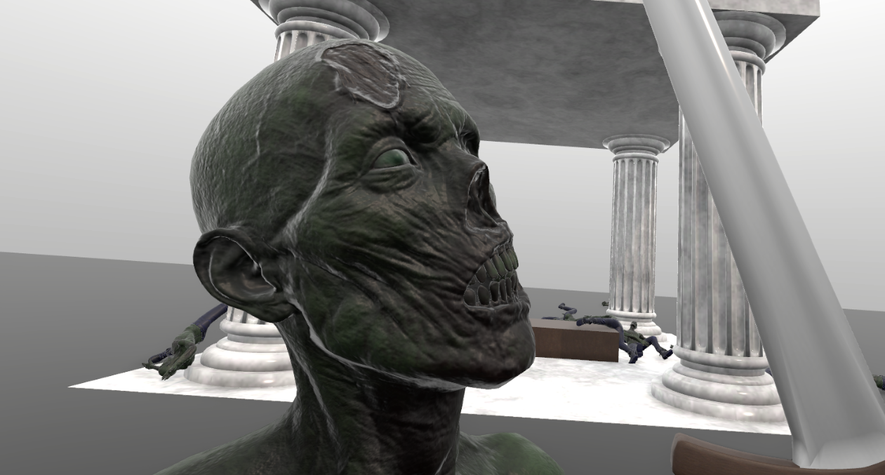 Games like VR Fighting Template : Day 5