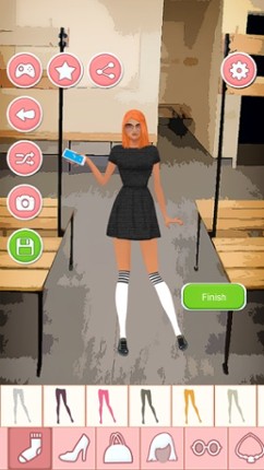 High School Dress Up - Fashion Makeover Salon screenshot