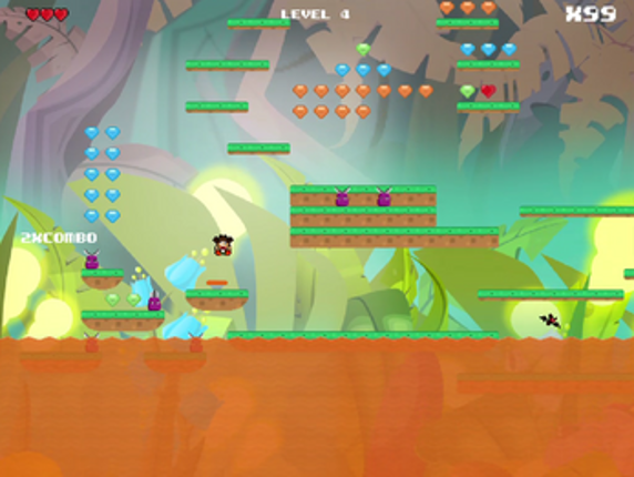 Lava Rolling Kid screenshot