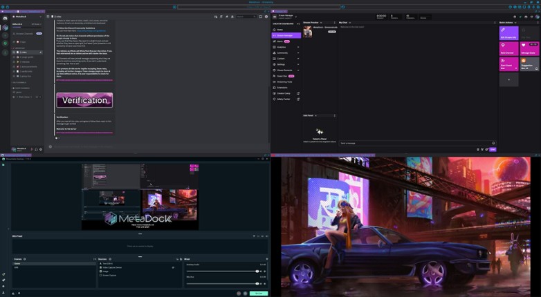 MetaDock screenshot