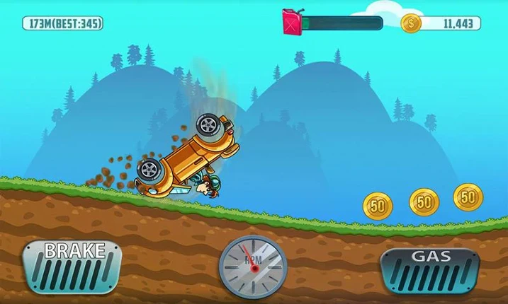 Mountain Car Climb screenshot