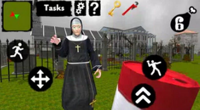 Neighbor Nun. Scary Escape 3D Image