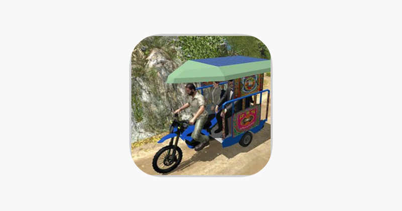 New Driving Tuk Tuk Hill Game Cover