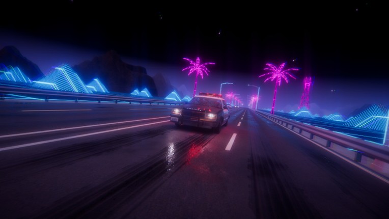 Synthwave Driver screenshot