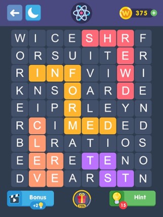 Word Search Puzzles for Adults screenshot