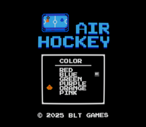 Air Hockey - NES Black Box screenshot