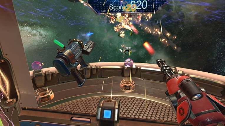 Aliens Attack VR screenshot