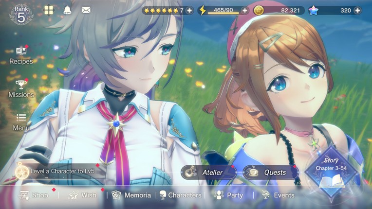 Atelier Resleriana: Forgotten Alchemy and the Polar Night Liberator screenshot