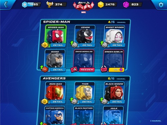 Battle Cubes - Duel of heroes screenshot