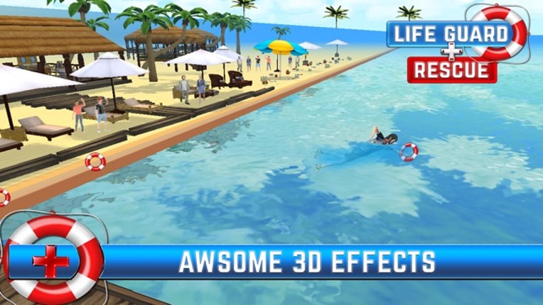 Beach Life Guard Simulator : Coast Emergency Rescue &amp; Life Saving Simulation Game Image