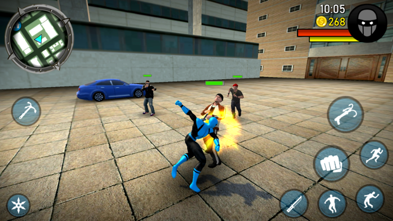 Blue Ninja: Superhero Game Image